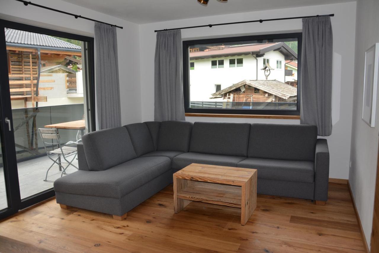Panorama Wohung Appartement Hollersbach im Pinzgau Buitenkant foto