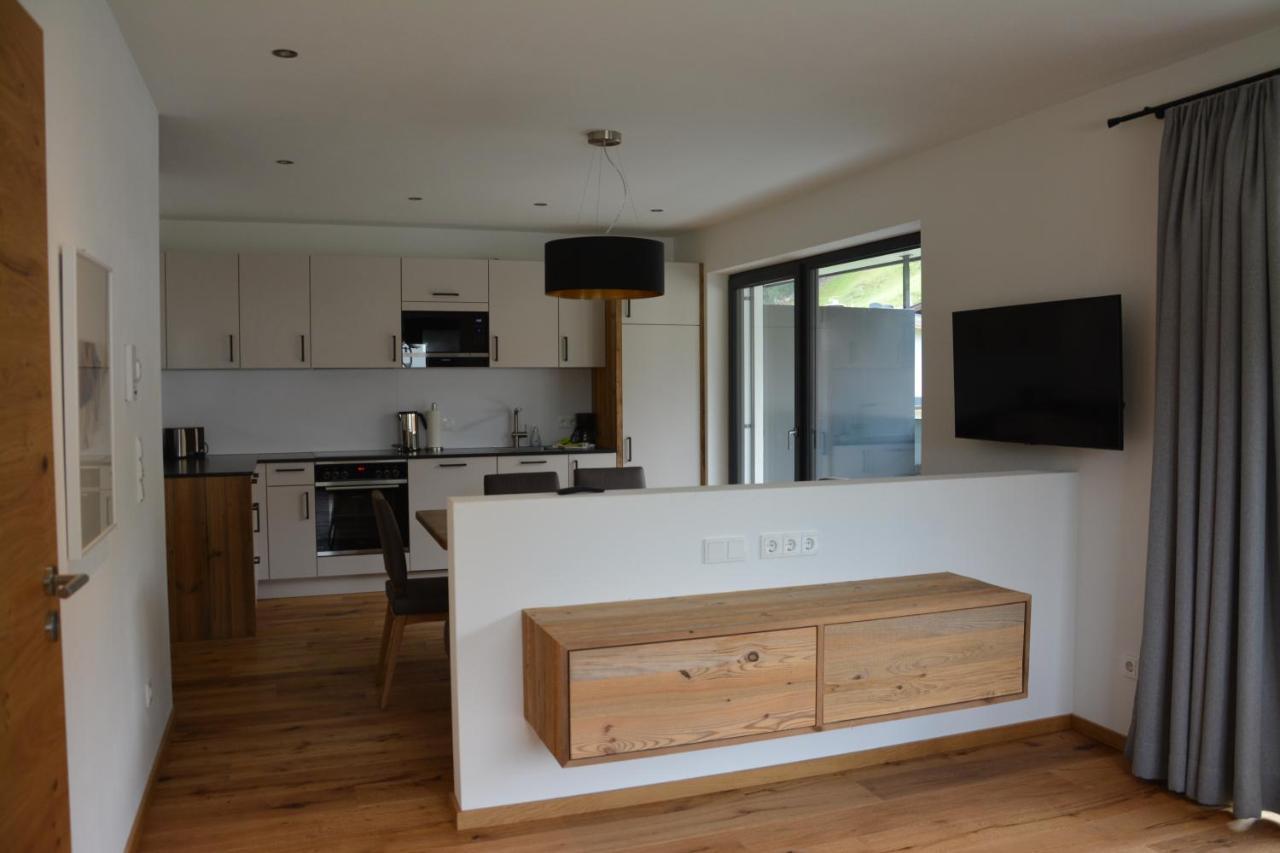 Panorama Wohung Appartement Hollersbach im Pinzgau Buitenkant foto
