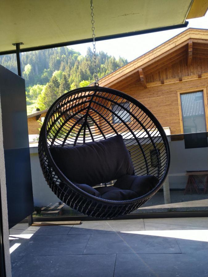 Panorama Wohung Appartement Hollersbach im Pinzgau Buitenkant foto