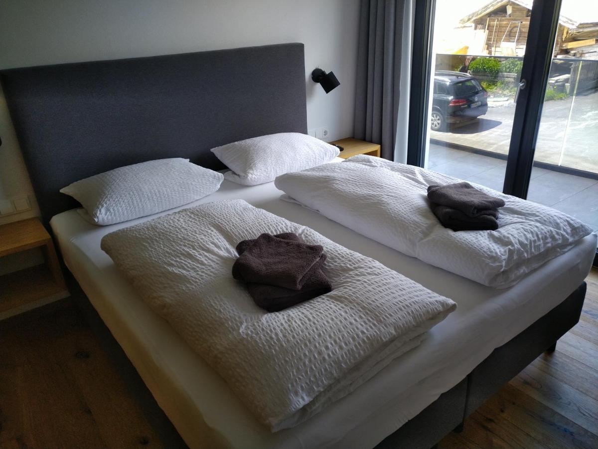 Panorama Wohung Appartement Hollersbach im Pinzgau Buitenkant foto